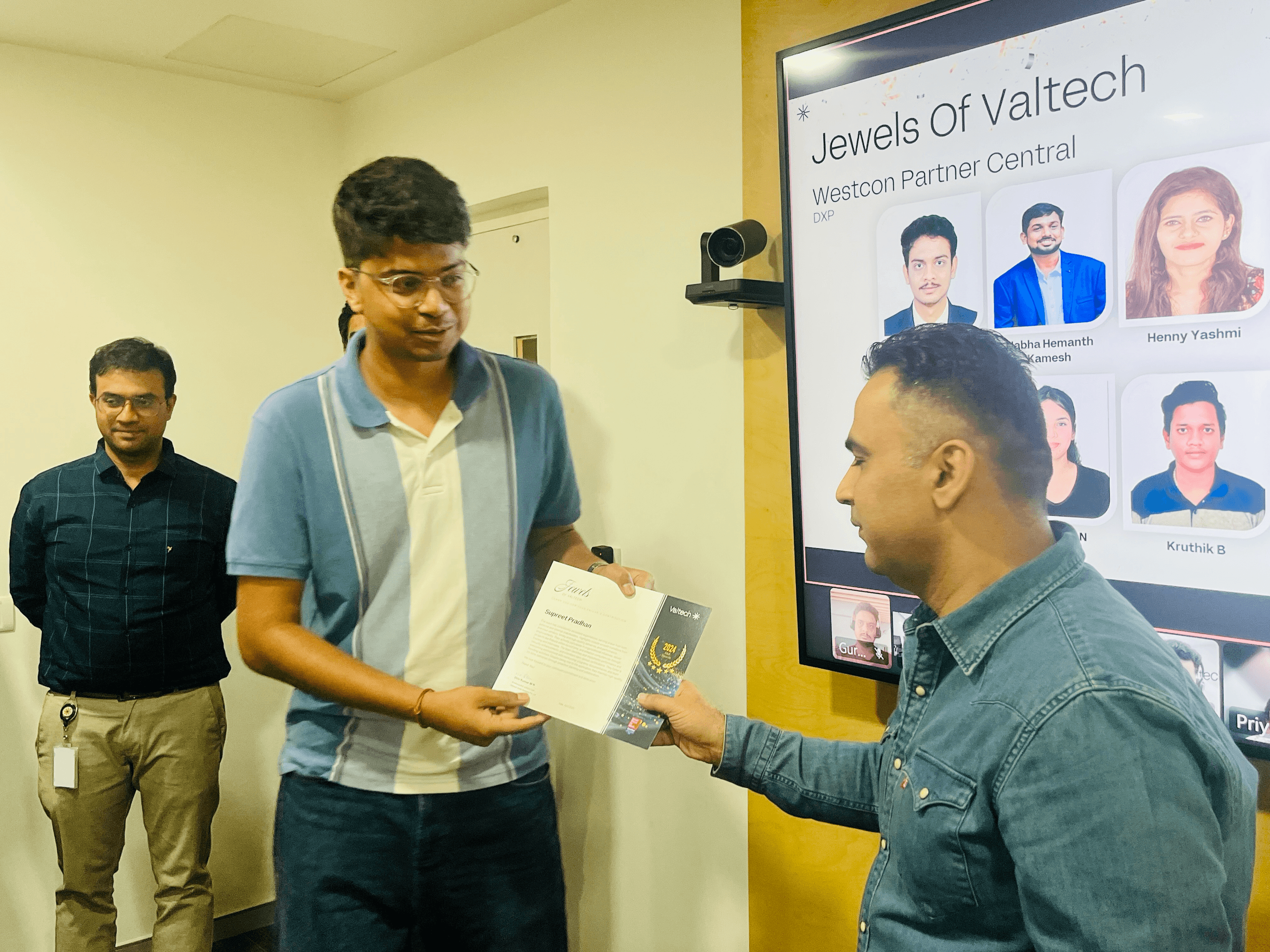 Jewels of Valtech Award