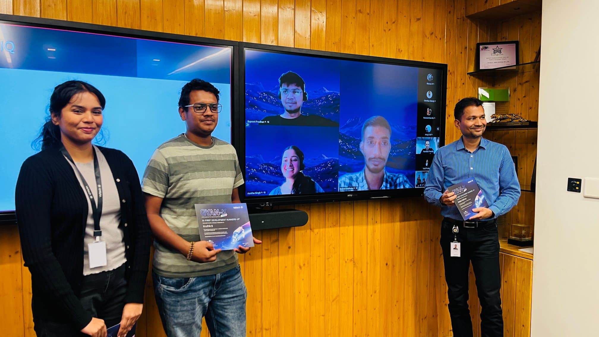 Valtech India Hackthon 2nd Prize